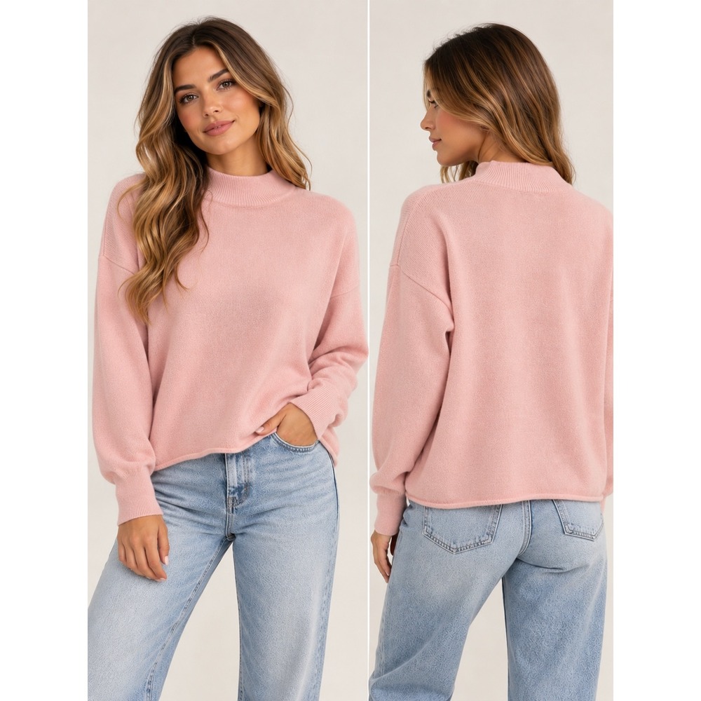 Madewell Cashmere Mockneck Sweater